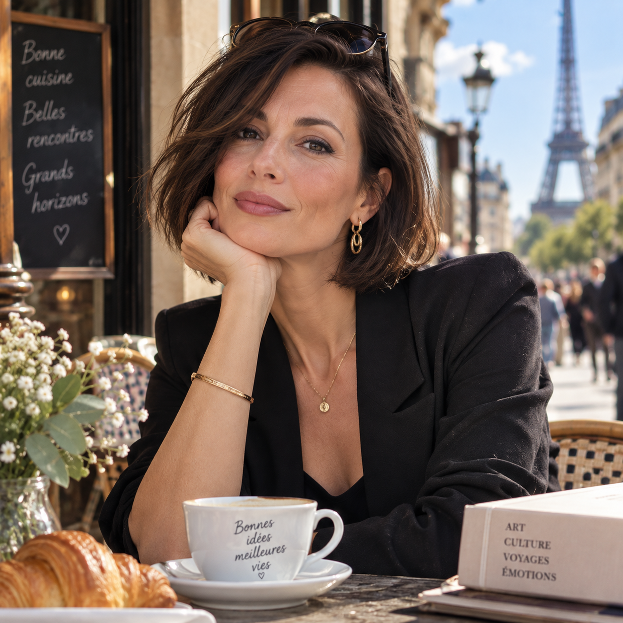 Claire Moreau, New Horizon virtual guide for France