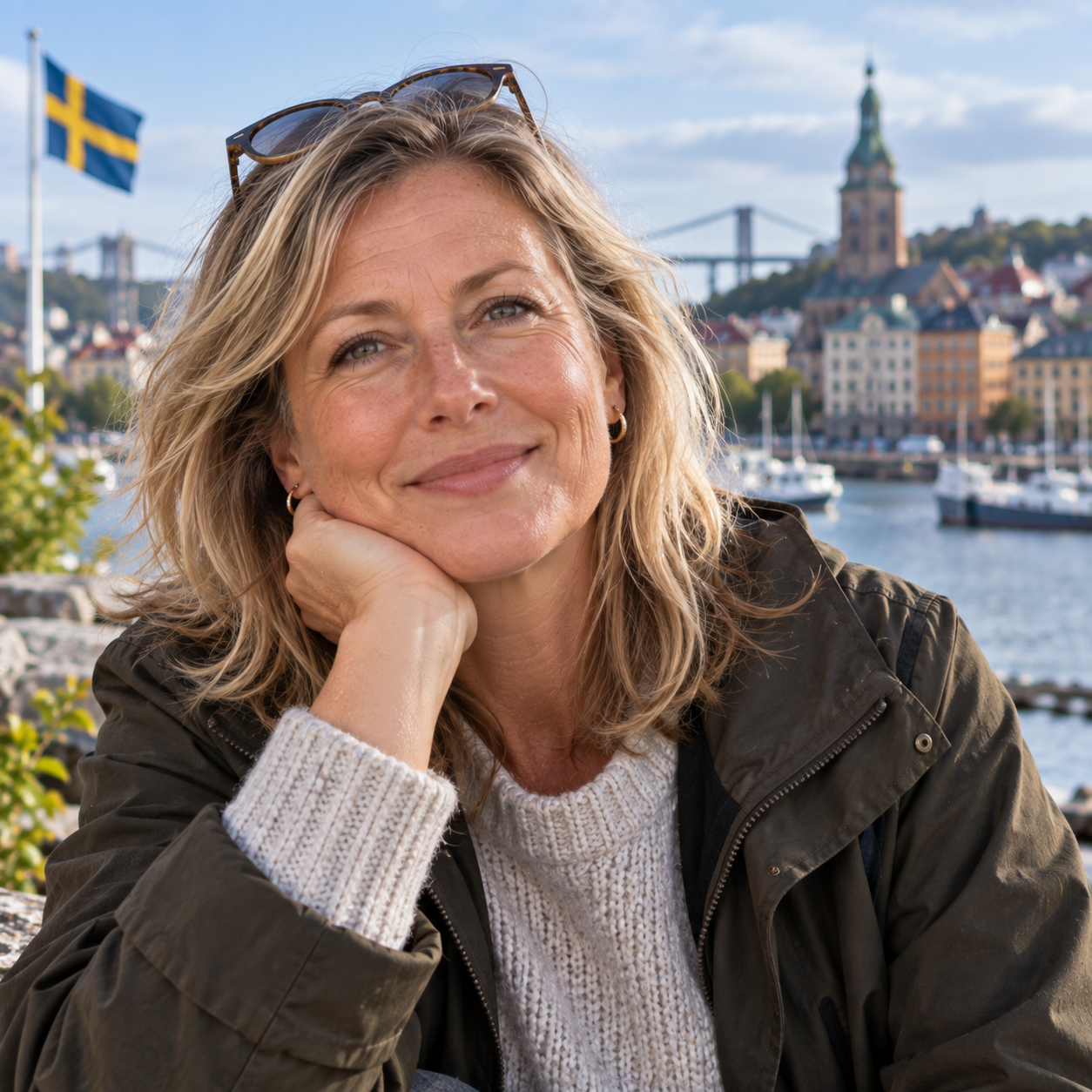 Karin Lindström, New Horizon virtual guide for Sweden